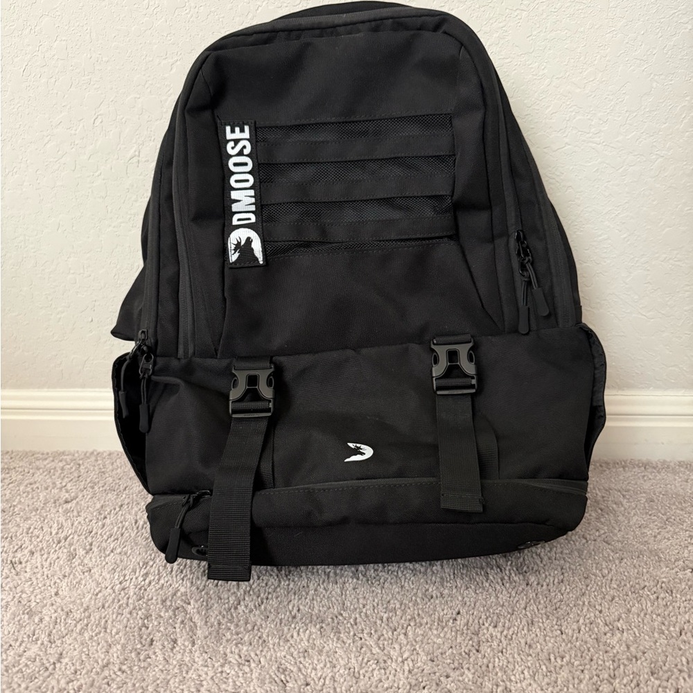 DMoose Black Men's Backpack Gym/ Travel